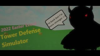 THIS EVENT IS CRAZY!! (Roblox Tower Defense Simulator - 2022 Easter Event (Happy Easter Special)