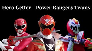 Super Sentai Hero Getter - Power Rangers Teams Edition - Fanmade