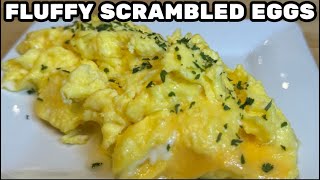 How To make Beautiful Fluffy Scrambled Eggs