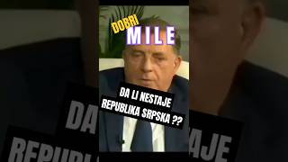 Mile i nestanak Republike Srpske  😃👌 #balkan #smijeh #dodik