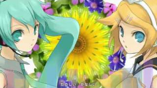 Kagamine Rin & Hatsune Miku - Reverse Rainbow PV (English Subs)