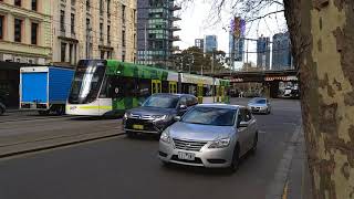 Tram 96 in Spencer Street