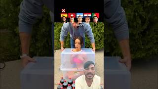 Footballers Crazy Coke Challenge