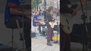 The Vone Band #TheVone stole the show at #TrafalgarSquare #london @thevone