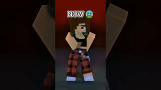 THEN vs NOW MINECRAFT DANCE #viralshort #minecraft #dance