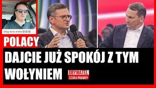 Skandaliczne słowa ukraińskiego ministra i milczenie Radosława Sikorskiego