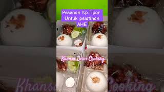 Pesanan nasi box ayam bakar untuk pelatihan AHE #shorts #yearofyou  #khansadewicooking #catering