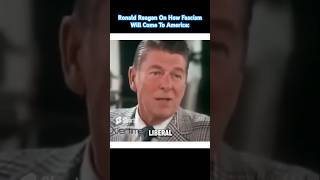 Ronald Reagan On How Fascism Would Come To America: 🇺🇸 #ronaldreagan