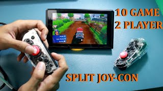 10 GAME NINTENDO SWITCH BOLEH MAIN 2 ORANG DENGAN 1 PAIR CONTROLLER SAHAJA !! SPLIT JOY-CON GAMES!