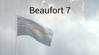 Beaufort 0-10 Flag Simulation