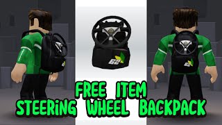 Cara Mendapatkan ITEM GRATIS STEERING WHEEL BACKPACK WALMART DISCOVERED di ROBLOX 😍😍