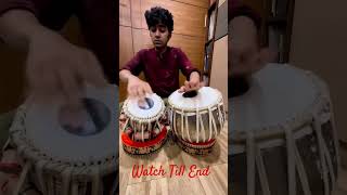 Ishaan Ghosh Ji Beautiful Tabla Solo in Teentaal    Wait for the Chakradaar #shorts #tabla