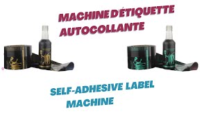 Self-adhesive Machine Label