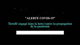 Tarafé - comment se comporter pendant la période de confinement ?