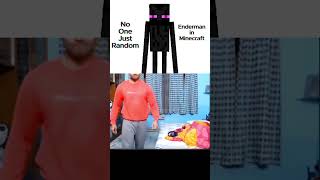 Just a random Enderman doing his Work #shorts #viral #minecraft #reallife  #gaming