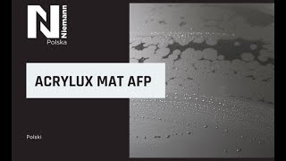 Acrylux Mat Anti-fingerprint - PL