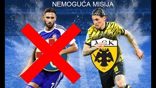 NEMOGUĆA MISIJA U UZVRATU? Dinamo Zagreb-AEK Athenas 1:2