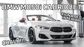 BMW M850i Cabriolet in Individual CHALK on Fiona Review