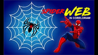 HOW TO MAKE A SPIDER WEB IN CORELDRAW