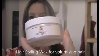 Give hair VOLUME using Hair Styling Wax - JOLI NSC