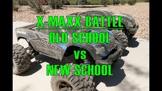 Traxxas X-Maxx Battle - Old School vs New School