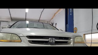 98-02 Honda Accord Front wheel bearing replacement