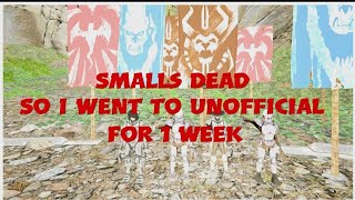 Ark Small Tribes\ Unofficial | Smalls Dead | PS5 Pvp