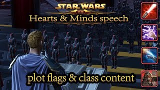 Hearts and Minds: IMP speech variations