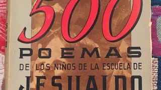 500 poemas de los niños de la escuela de Jesualdo Sosa Año 1945