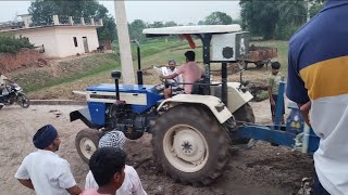 POORA JOR LAG GYA TRACTOR DA 😱😱 #tractor #swaraj #farming #harman #vlog #farmer