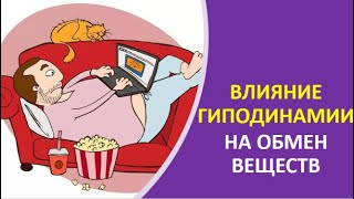 18. Влияние гиподинамии на обмен веществ