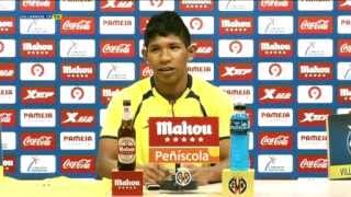 Edison Flores fue presentado oficialmente en el Villarreal B de España 31/08/12