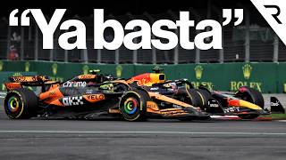 Por qué la última batalla de Verstappen con Norris fue demasiado lejos