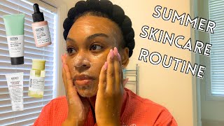 Summer Skincare Routine For Oily Skin | In Natural Light