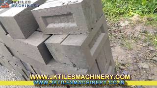 CONCRETE BRICK MAKING MACHINE | FLY ASH BRICK MACHINE | HYDRAULIC BRICK | HOUSE BRICK MAKING MACHINE