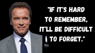 Inspiring Words by Arnold Schwarzenegger | Motivational Quotation for Success | Quotation