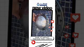 How To Install Pentair Pool Lights