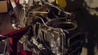 Williams WR27-1 Turbine Engine New Starter Test