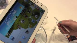 MWC: Samsung Galaxy Note 8.0 video demo