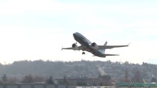 Flight Global: Boeing 737 Max 7 Maiden Flight (19-Mar-18)