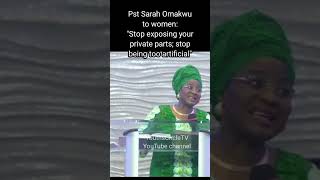 Pastor Sarah Omakwu bares her mind on women who are too 'artificial'