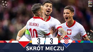 Polska Chorwacja | 3-3 | Skrót Meczu | Liga Narodów 2024–25