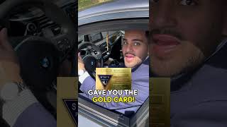 Does Your Gold Card Get You out of Everything!? #shorts