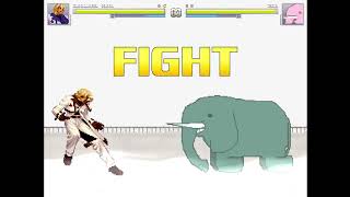 Danmaku Kain vs Zou. MUGEN