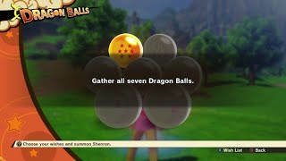 Different Combos and the Dragonballs (dragon ball z kakarot)