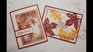 Simply Stamping Sunday: Autumn Leaves Week Two