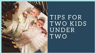 Tips for transitioning to two kids