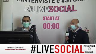 Intervista #livesocial di Radio News 24 a Matteo Magugliani