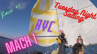 Race #5 Tuesday Night Sailboat Racing AYC [Ep 52]