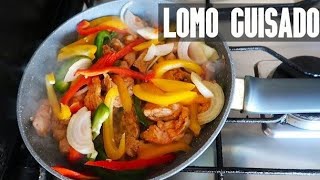 Lomo De Puerco En Salsa Roja | Chef Naye